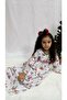 Girl's Christmas Gnomes Printed Nightgown Christmas Gift - 5