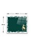 Glass Cutting Board - Glass Cutting Board |   New Year Snow Framed |   29cm X 34cm - 5