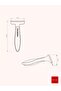 Pet Brush - Gray - Stainless Steel - 6