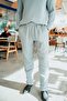 Luken Muslin Unisex Top and Bottom Set Gray - 4