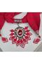 Needle Embroidered Scarf - 2