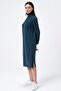 Ribbed Wide Cut Dress (b21-500) - 3