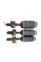 Professional Thermal Hair Brush Set 3 Pieces (hd-2170 + Hd-2169 +hd-2168) - 2