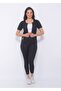 Unisex Sauna Thermal - Zippered Short Sleeve Leggings Set - 7