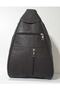 Genuine Leather Backpack - 3