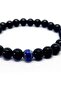 Single Lapis Lazuli Mental Cleaning Stone Onyx Natural Stone Unisex Bracelet - 2