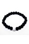 Single Moonstone (Balance Stone) Onyx Natural Stone Unisex Bracelet - 2