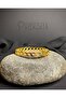 Steel Twisted Handcuffs Bracelet