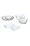 Pasabahce Borcam Glass Baking Tray Dowry Set 6 Pieces