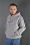 Real Baskılı Kapüşonlu Sweat