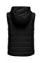 Women's Black Vest Onlsky Quilted Waistcoat 15275005 - 2