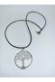Tree of Life Crystal Quartz Natural Stone Necklace - 2
