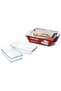 Rectangular Pyrex Set of 2 - Pyrex Oven Tray159190 - 3