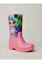 Lol Doll Printed Single Pink Waterproof Girl's Rain Boots - 6