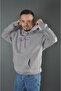 Real Baskılı Kapüşonlu Sweat - 4