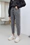 Women's Smoke Color 100% Denim Fabric Mom Fit High Waist Jeans