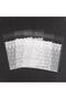 10X10 cm Transparent Patterned Taped Bag - 95 Pieces Opp - 4