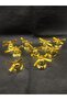 Christmas Tree Ornament, 9-Piece Bell Set, 3cm, Gold Color - 3