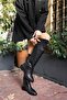 Lovell Women's Black Genuine Leather Boots