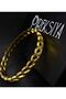 Steel Twisted Handcuffs Bracelet - 2
