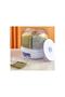 360 °   Rotatable Dry Food and Pulse Organiser 6 Zones and Airtight Storage 6 Lt. - 4