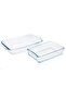 Rectangular Pyrex Set of 2 - Pyrex Oven Tray159190