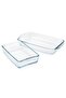 Rectangular Pyrex Set of 2 - Pyrex Oven Tray159190 - 2