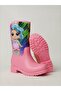 Lol Doll Printed Single Pink Waterproof Girl's Rain Boots - 4