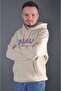 Real Baskılı Kapüşonlu Sweat - 4