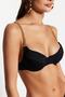 Balconette Covered Bikini Top with Black Accessories Tbess22Bu0047 - 4