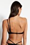 Black One-Shoulder Cut Out Detailed Bikini Top Tbess23Bu00032 - 6