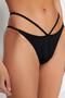 Siyah Biyeli Brazilian Normal Bel Bikini Altı TBESS23BA00032 - 3