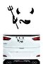 Devil Figured Car Coat of Arms Sticker Compatible with All Brands - 3
