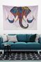 Mystic Elephant Wall Cover Rug 100 X 70