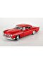 Motomax black 1955 chrysler c300 1/24 die cast model vehicle