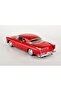 Motomax black 1955 chrysler c300 1/24 die cast model vehicle - 6