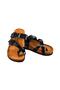 Genuine Leather Black Women's Slippers - 2