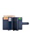 Multiple Safiano Smart Mechanism Wallet Genuine Leather - 2
