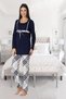 Freya Effort Maternity Maternity Pajamas Set Nightgown Dressing Gown Set of 4 - 3