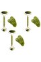 Double Sided 2-Piece Skin Facial Massage Tool Jade Roller Jade Stone Set - 6