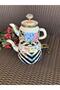 3010bg Vintage Enamel Teapot