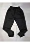 Linen Cargo Pocket Canvas Pants Black Color - 3