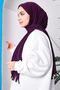 شال عملي جاهز باللون الأرجواني Moda باللون الأزرق - 5