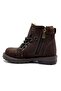 Leather And Orthopedic Sole Unisex Kids Boots-39 - 3