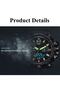 Men's Wristwatch Analog Digital Sports Black Fashion Trend Watch Gold 1545 - 7