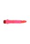 Vibrator subțire tip jeleu roz - 2