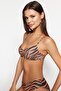 Zebra Desenli Balconette Kaplı Bikini Üstü TBESS21BU0018