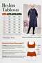 Women's Large Size Double Sleeve Waterproof Bondit Hooded Trench - Black - 2