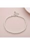 Women's Stylish Pearl Anklet - 4