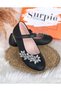Stone Detailed Orthopedic Children's Ballerinas - 2